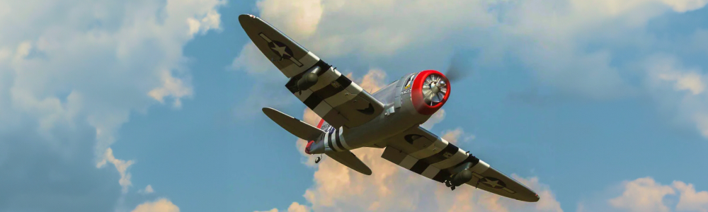 Hangar 9 P-47D Thunderbolt 20cc ARF with E-flite Electric Retract